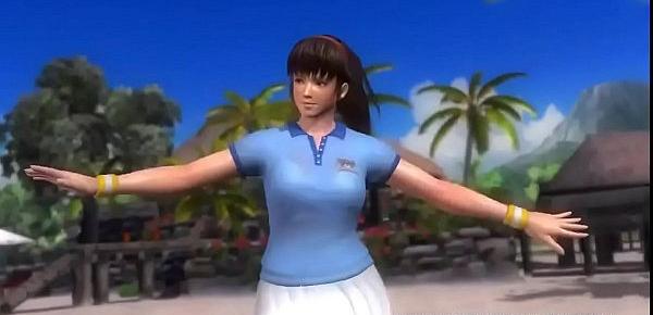  anime hentai Dead or Alive 5 Ultimate Sexy Ecchi Hitomi Tennis Skirt